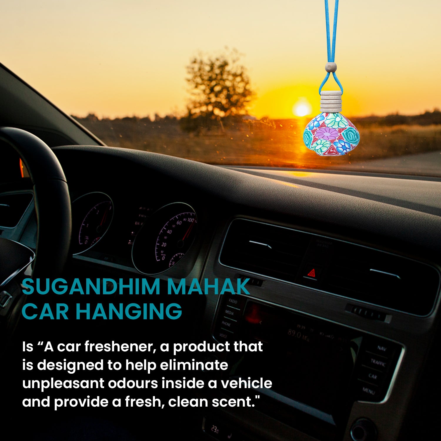 Mahak Aquazzure Car Fragrance - 8ml/15ml