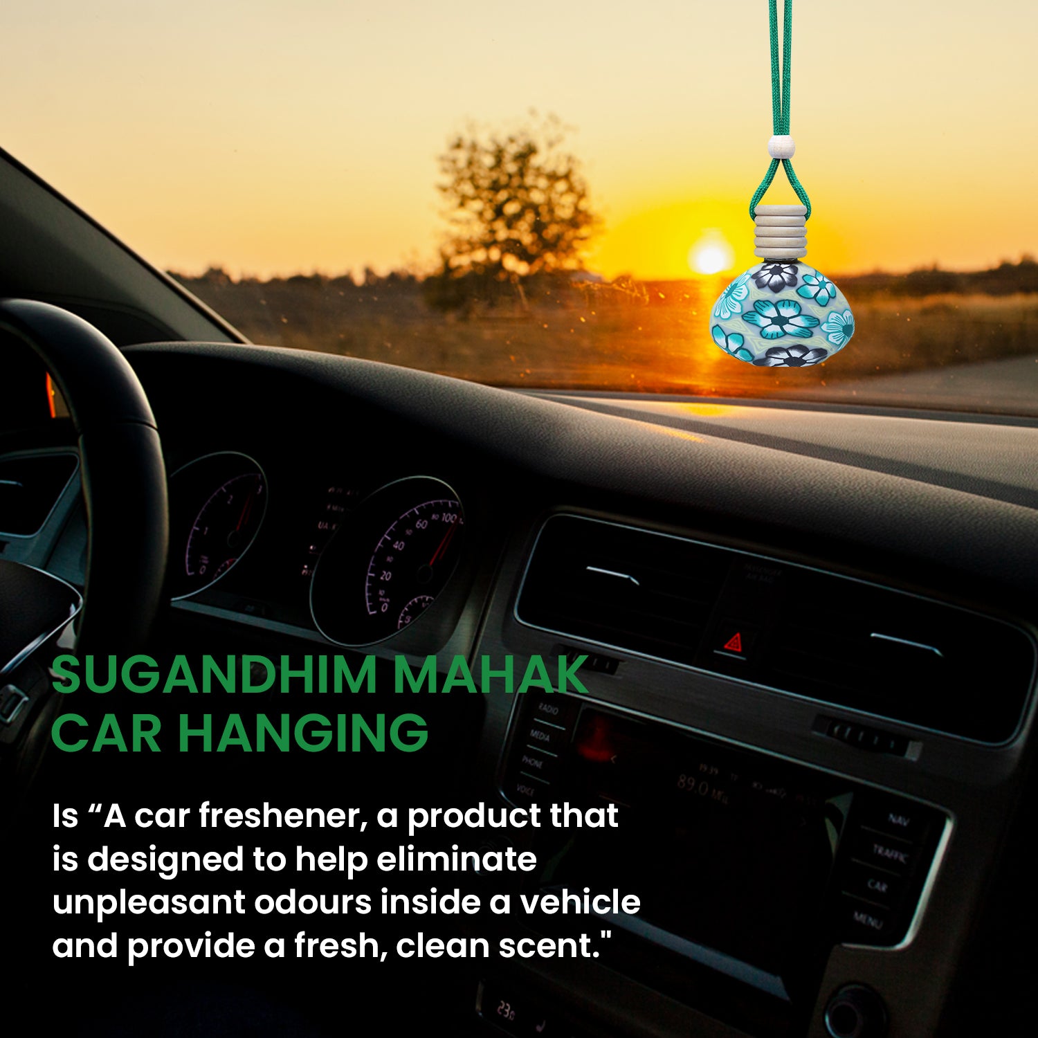 Mahak Charisma Car Fragrance - 8ml/15ml