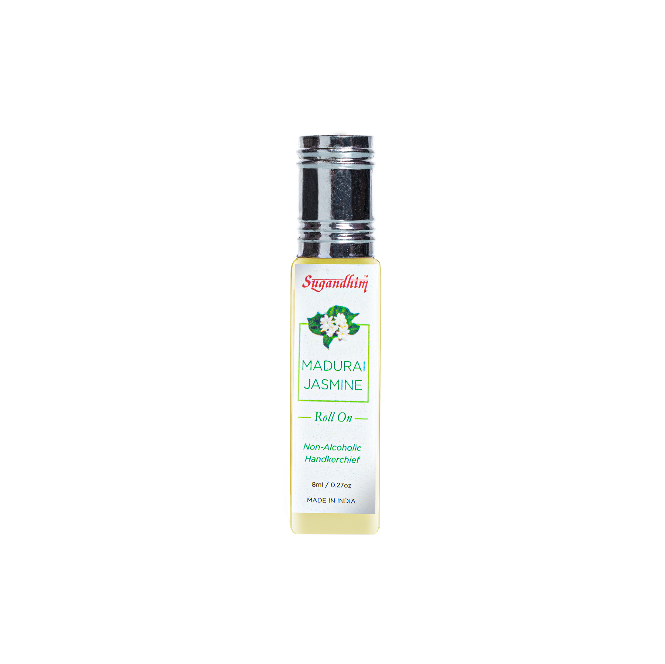 Handkerchief Roll-On Madurai Jasmine/Mogra - 8ml