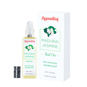Handkerchief Roll-On Madurai Jasmine/Mogra - 8ml