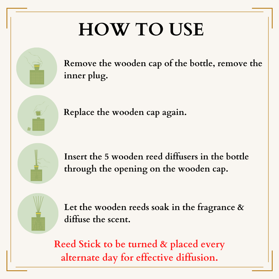 Reed Diffuser Lavender - 100ml + 5 Sticks