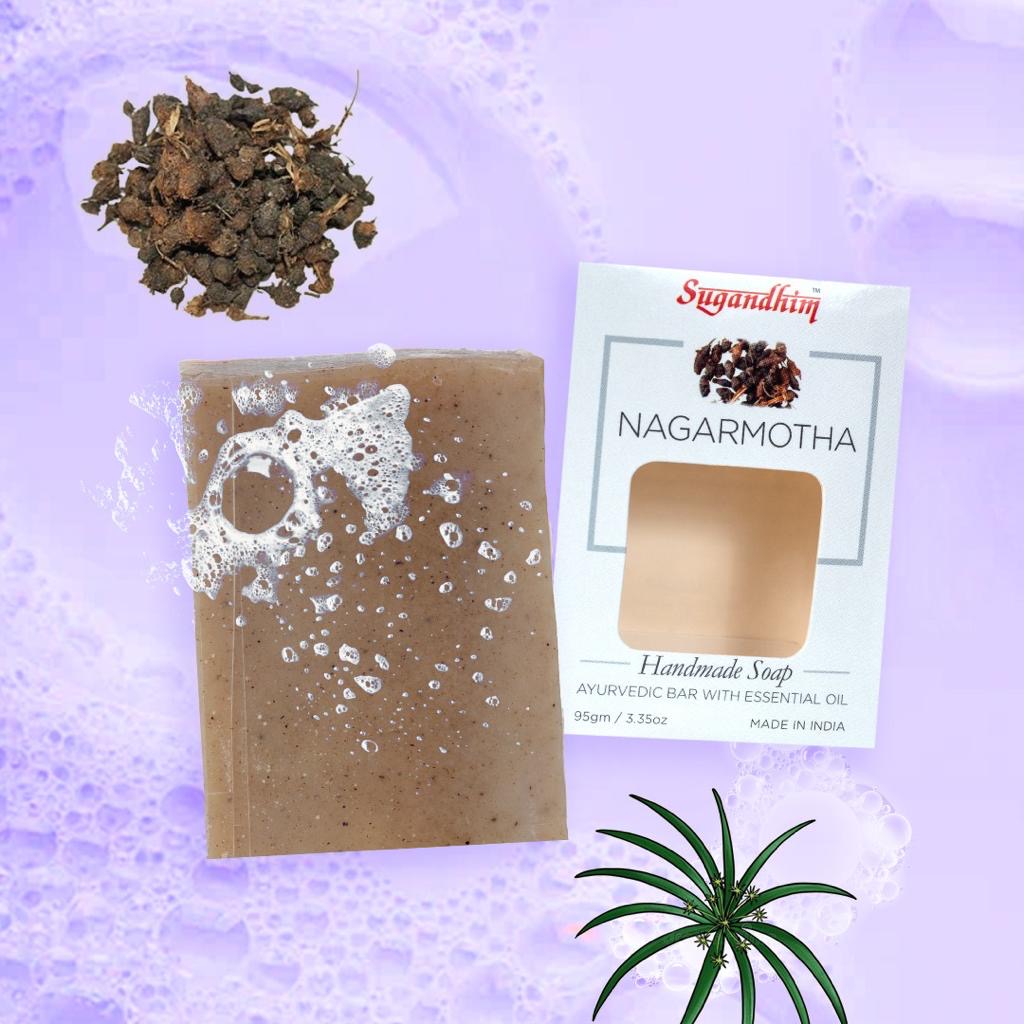 Handmade Soap Nagarmotha - 95gms