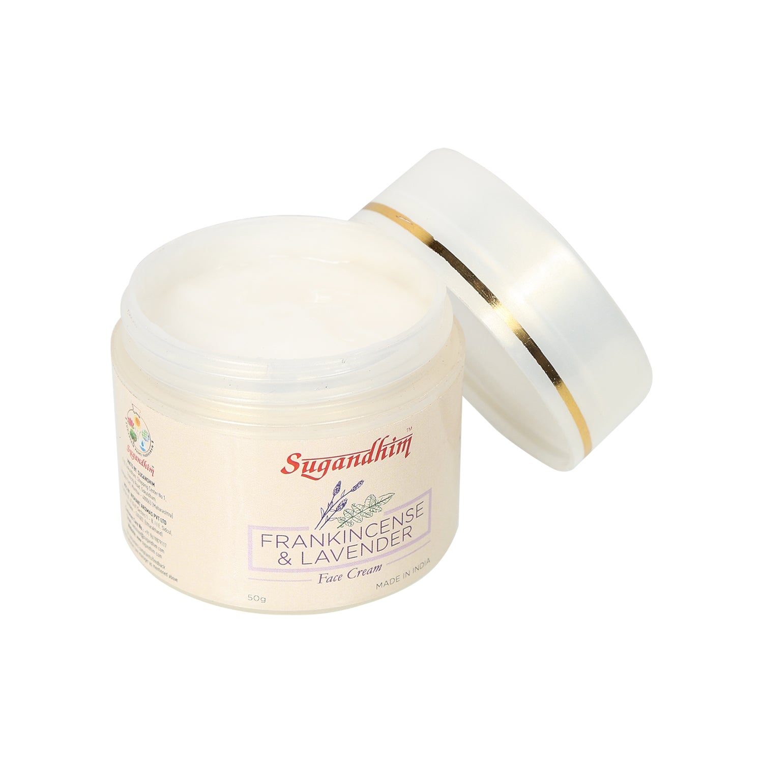 Face Cream - Frankincense & Lavender - 50gms