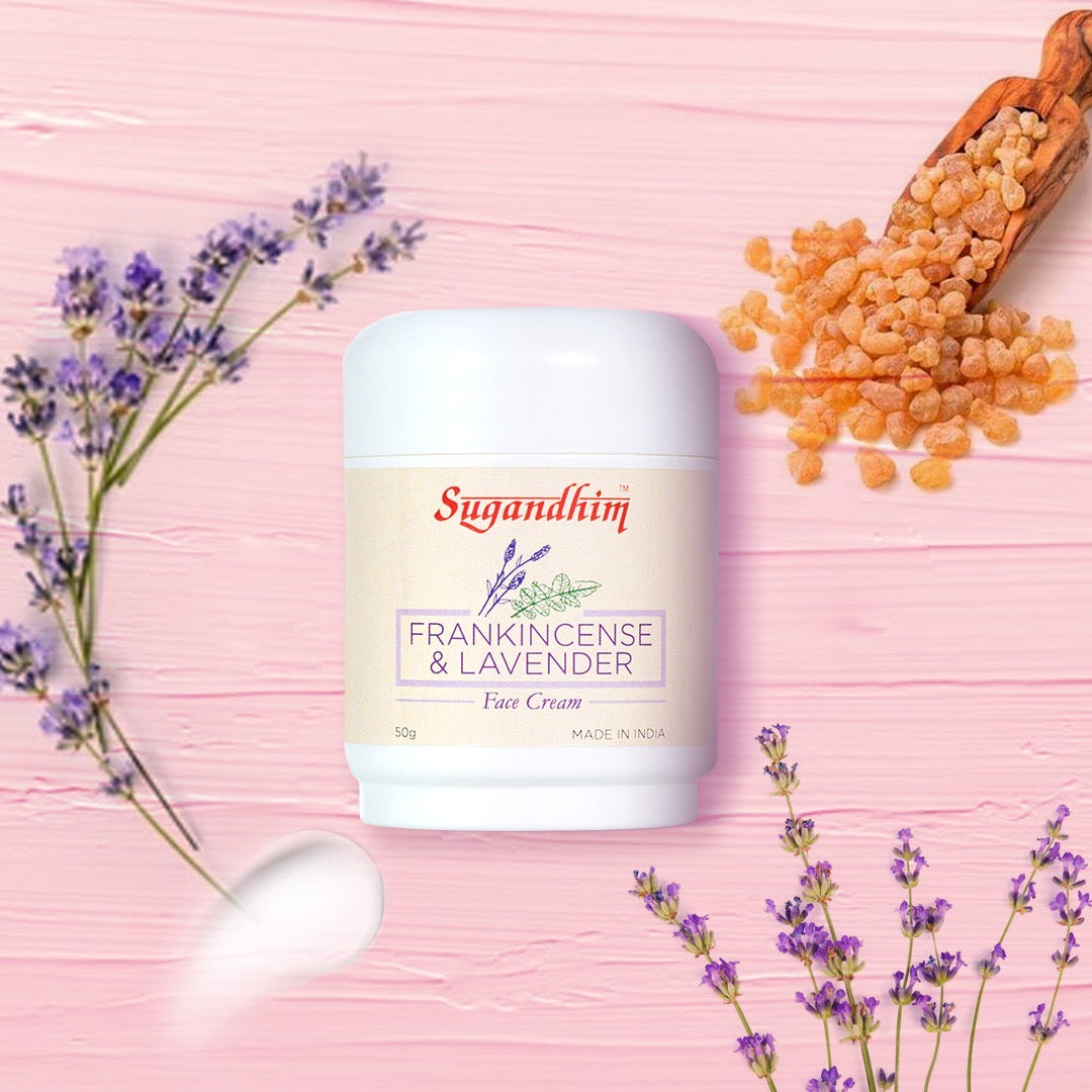 Face Cream - Frankincense & Lavender - 50gms
