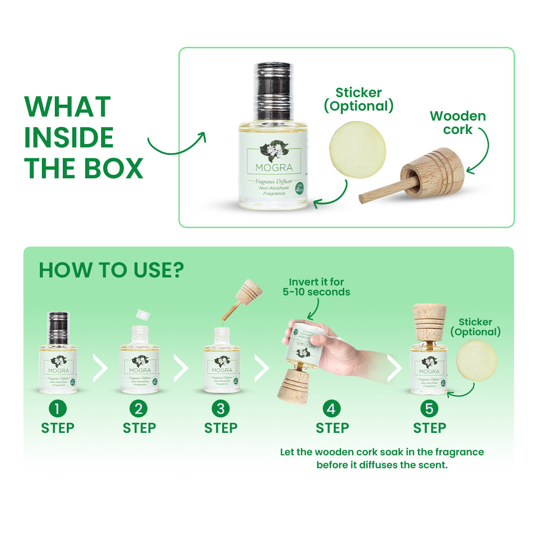 Fragrance Diffuser Mogra - 10ml
