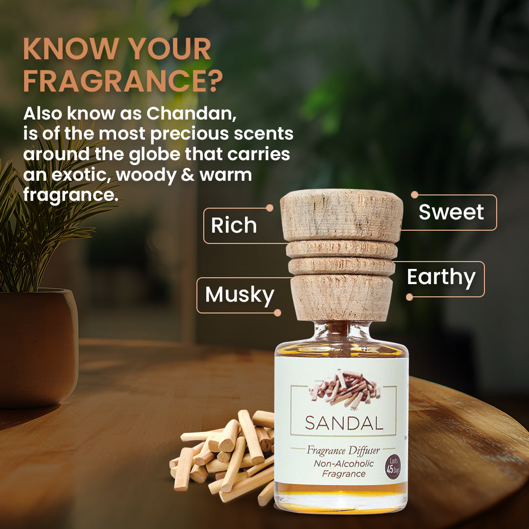 Fragrance Diffuser Sandal - 10ml
