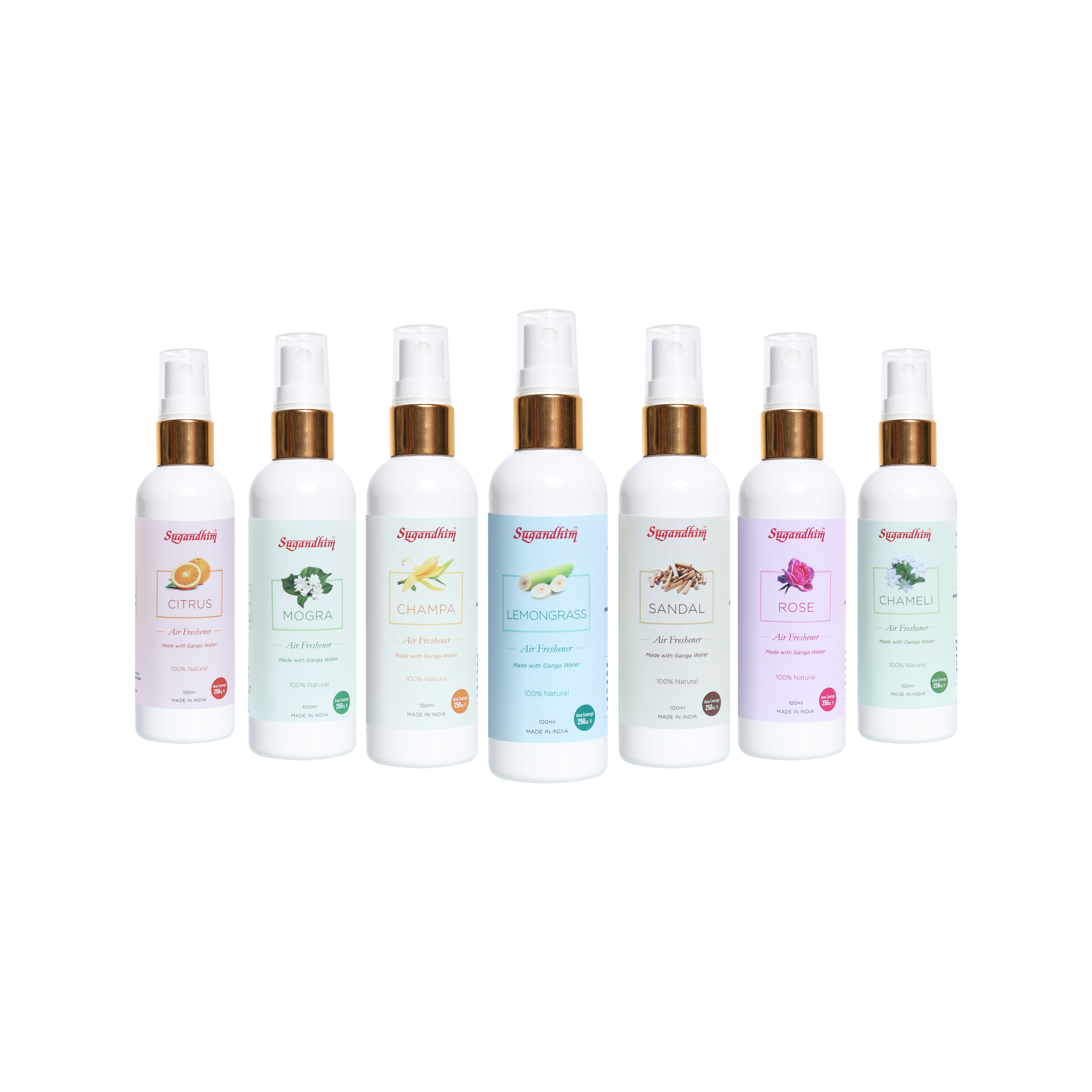 Air Freshener all fragrances - 100mlX7