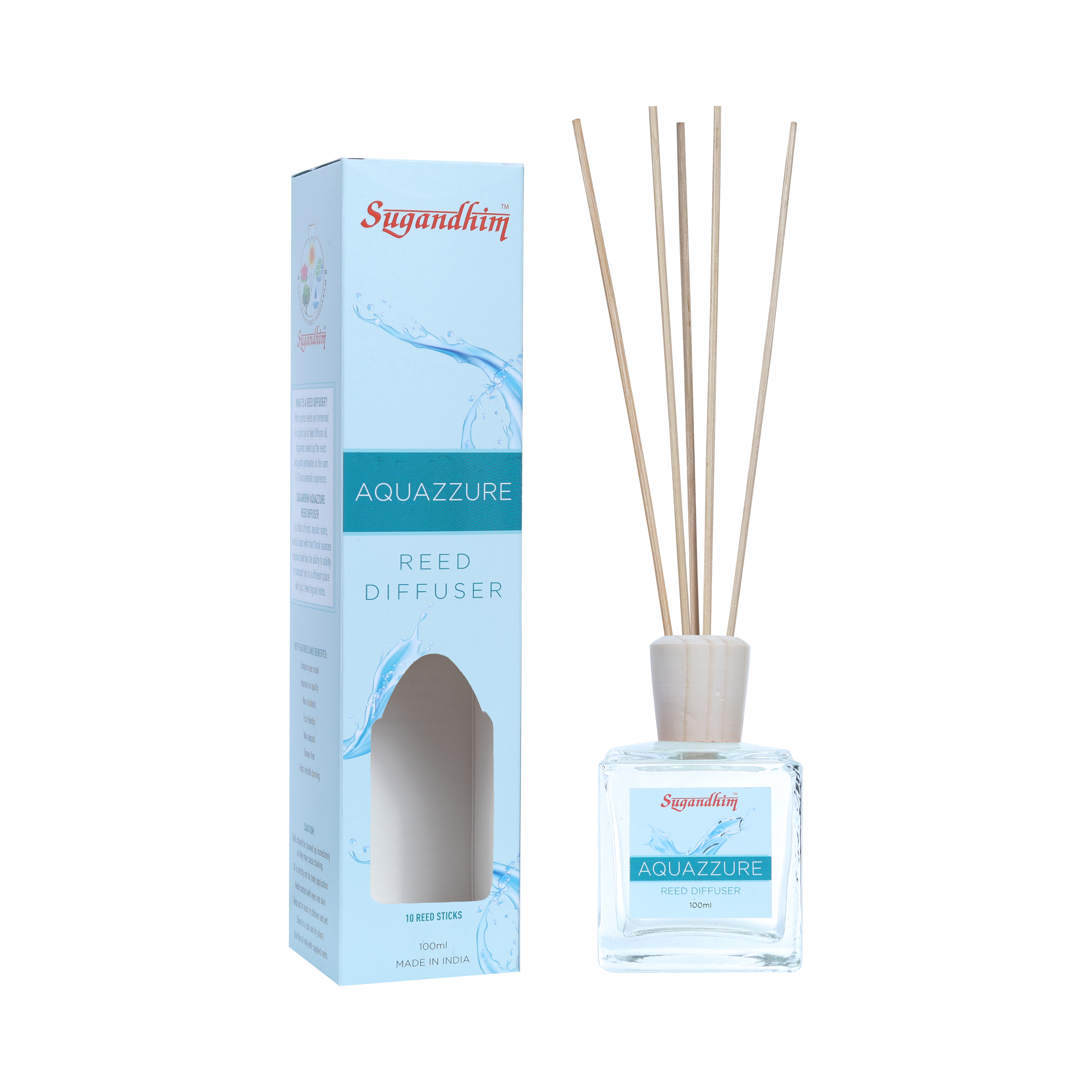 Reed Diffuser Aquazzure - 100ml + 5 Sticks