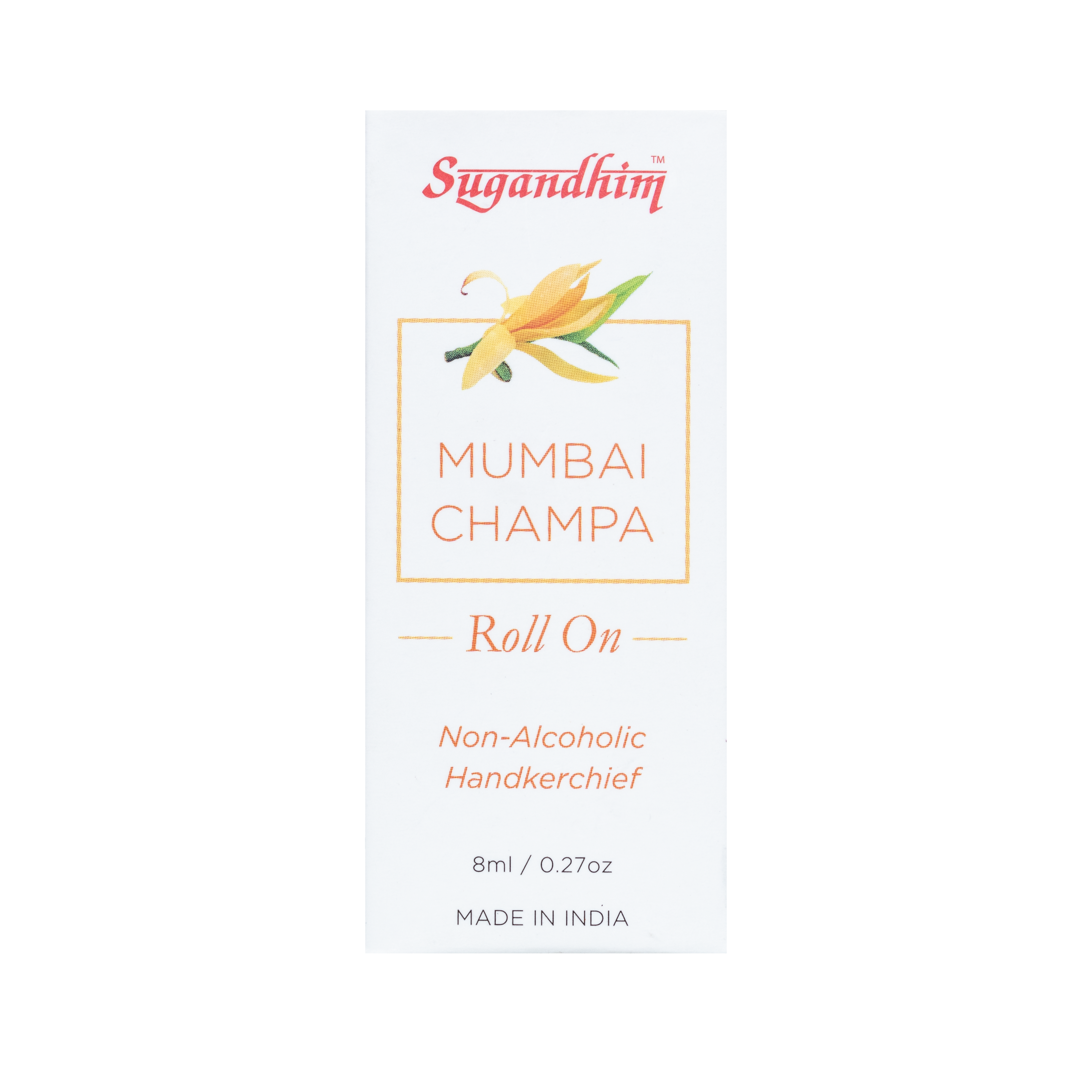 Handkerchief Roll-on Mumbai Champa/Chafa - 8ml