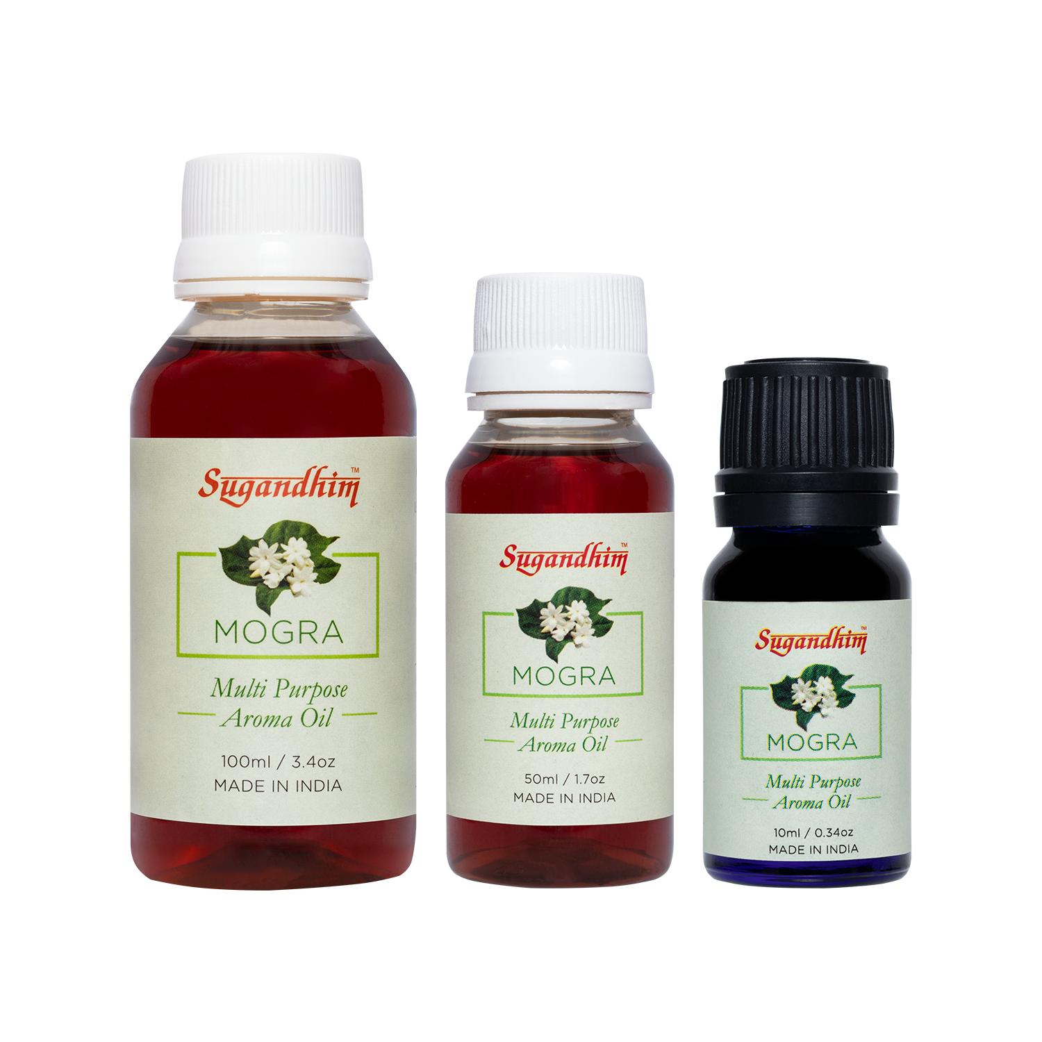 Aroma Oil Multi Purpose Mogra - 10ml/50ml/100ml