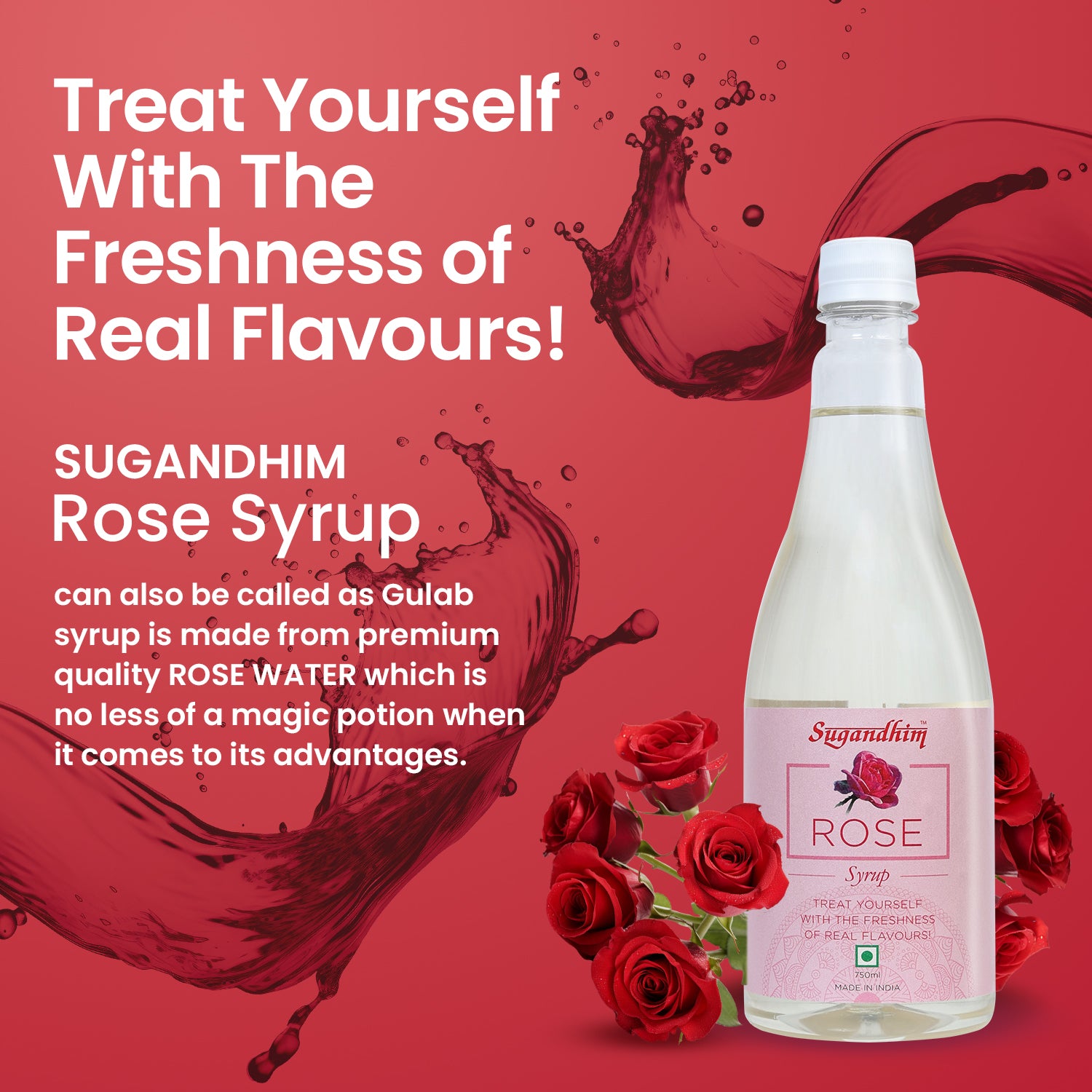 Rose Syrup - 750 ml