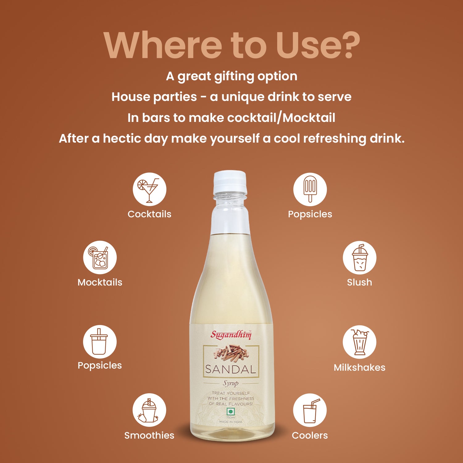 Sandal Syrup - 750 ml
