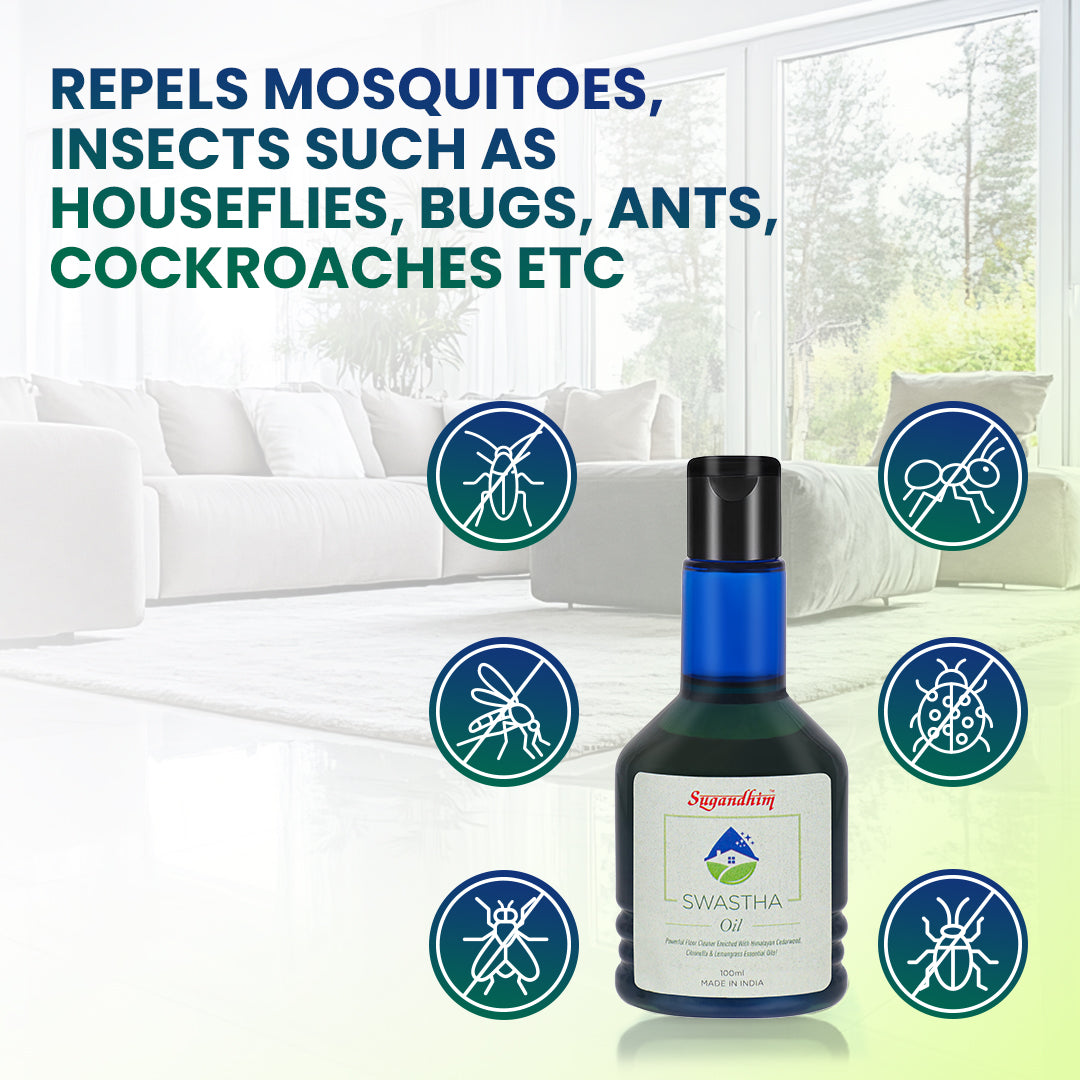 Swastha Oil - Plant based floor cleaner oil