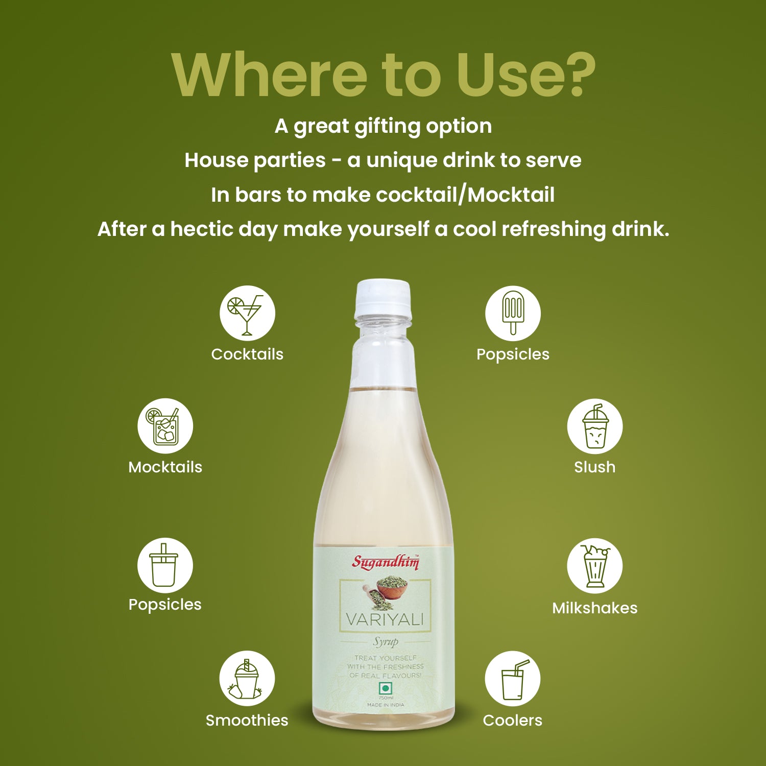 Variyali Syrup - 750 ml
