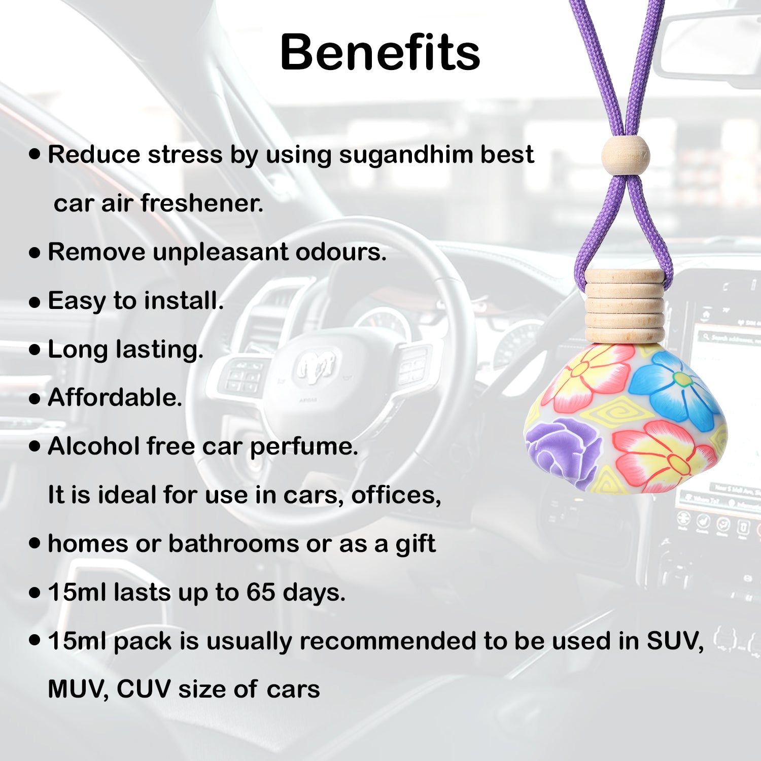 Mahak Blaze Car Fragrance - 8ml/15ml