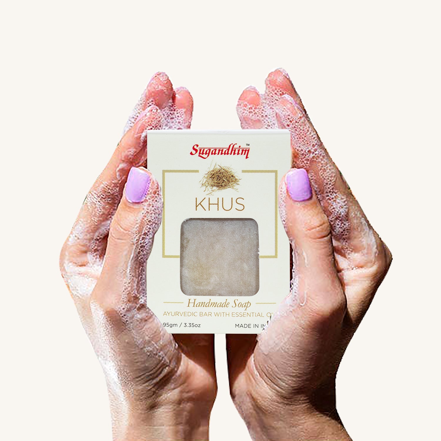 Handmade Soap Khus - 95gms
