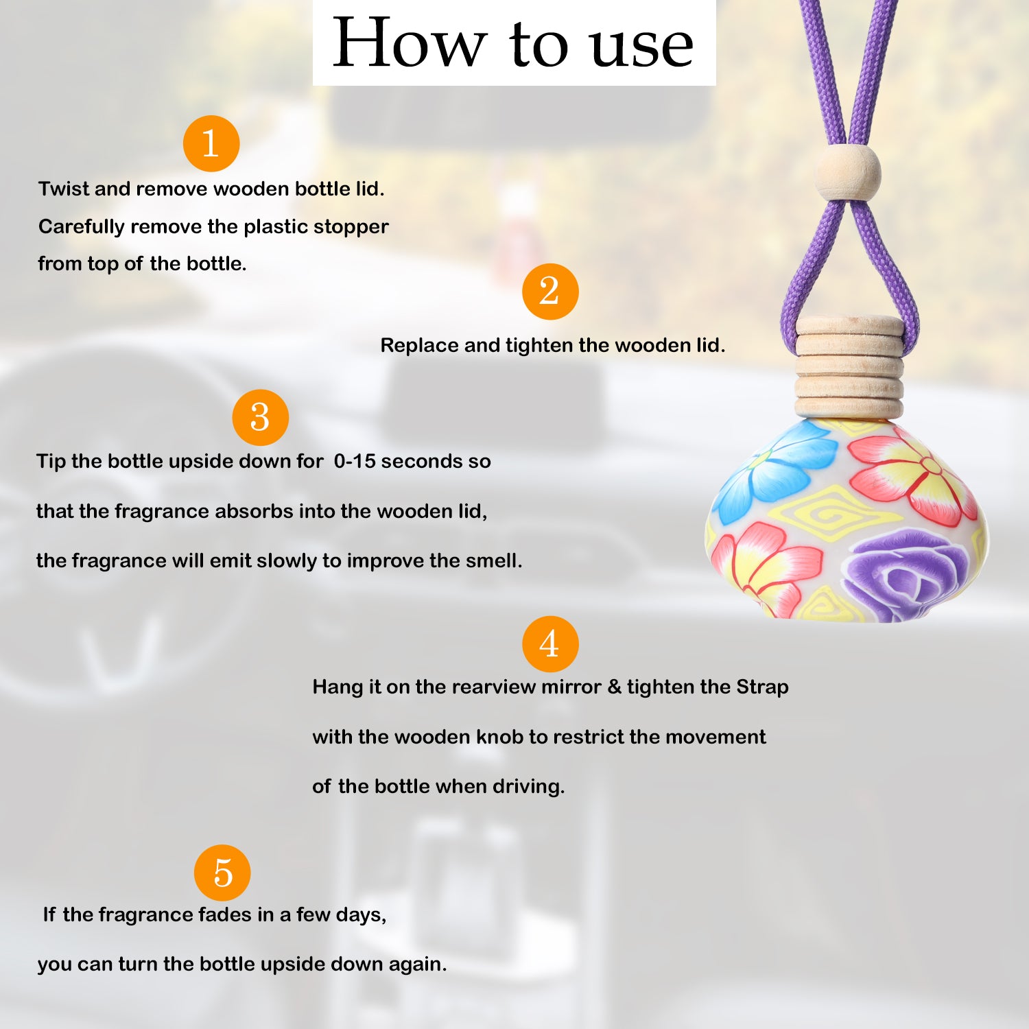 Mahak Mogra Car Fragrance - 15ml