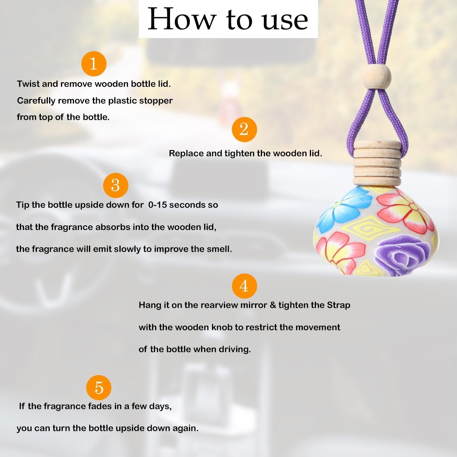 Mahak Mogra Car Fragrance - 8ml/15ml