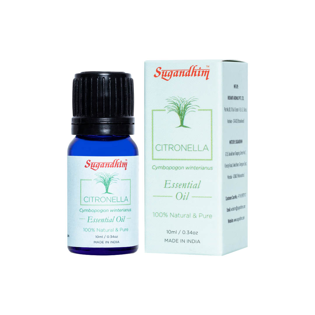 Citronella Essential Oil - Sugandhim