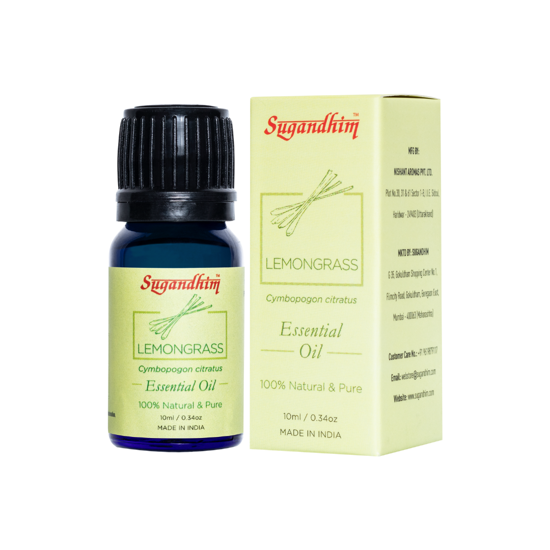Lemongrass Essential Oil - 10ml/500ml