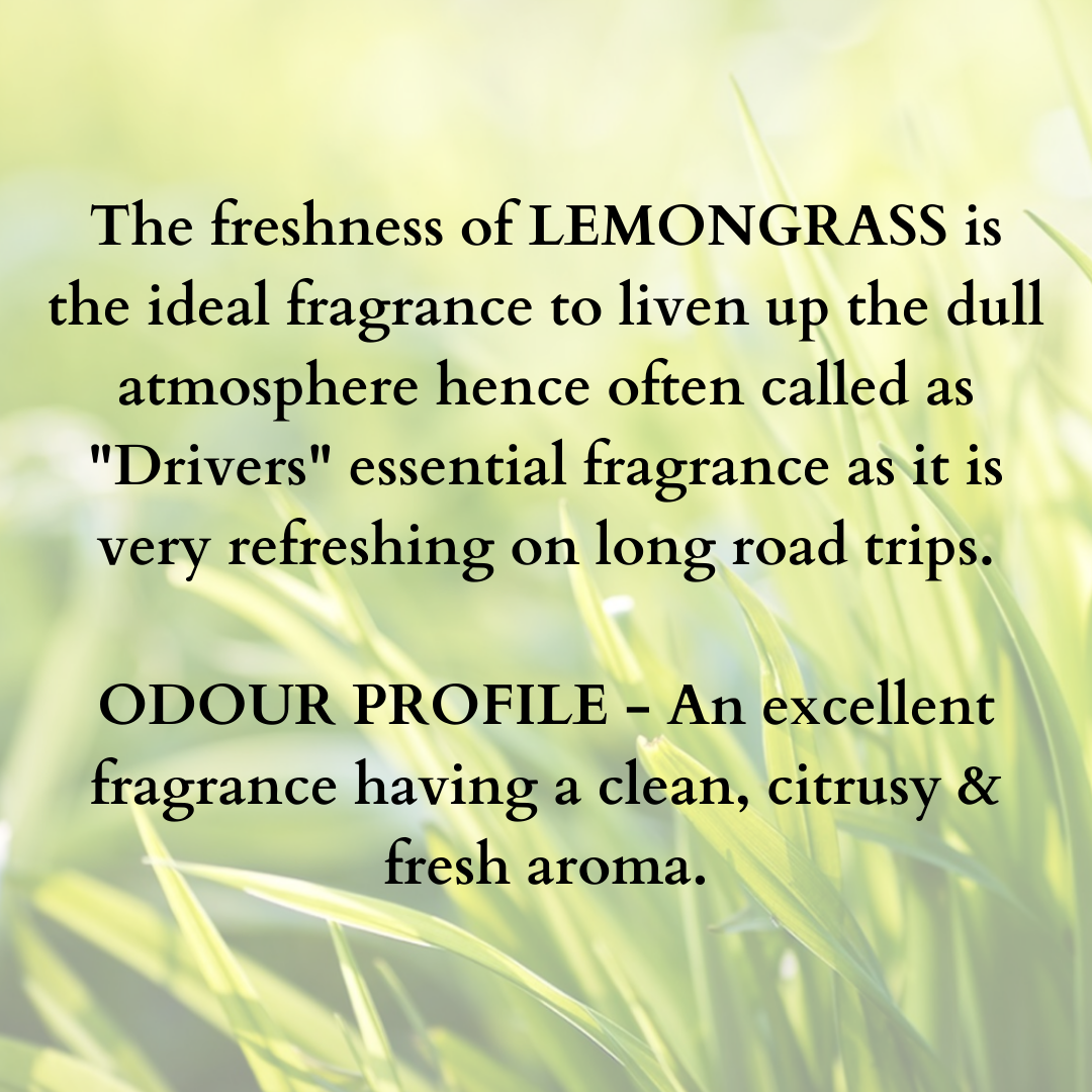 Anandin Reed Diffuser - Lemongrass Fragrance - 200ml + 10 Sticks