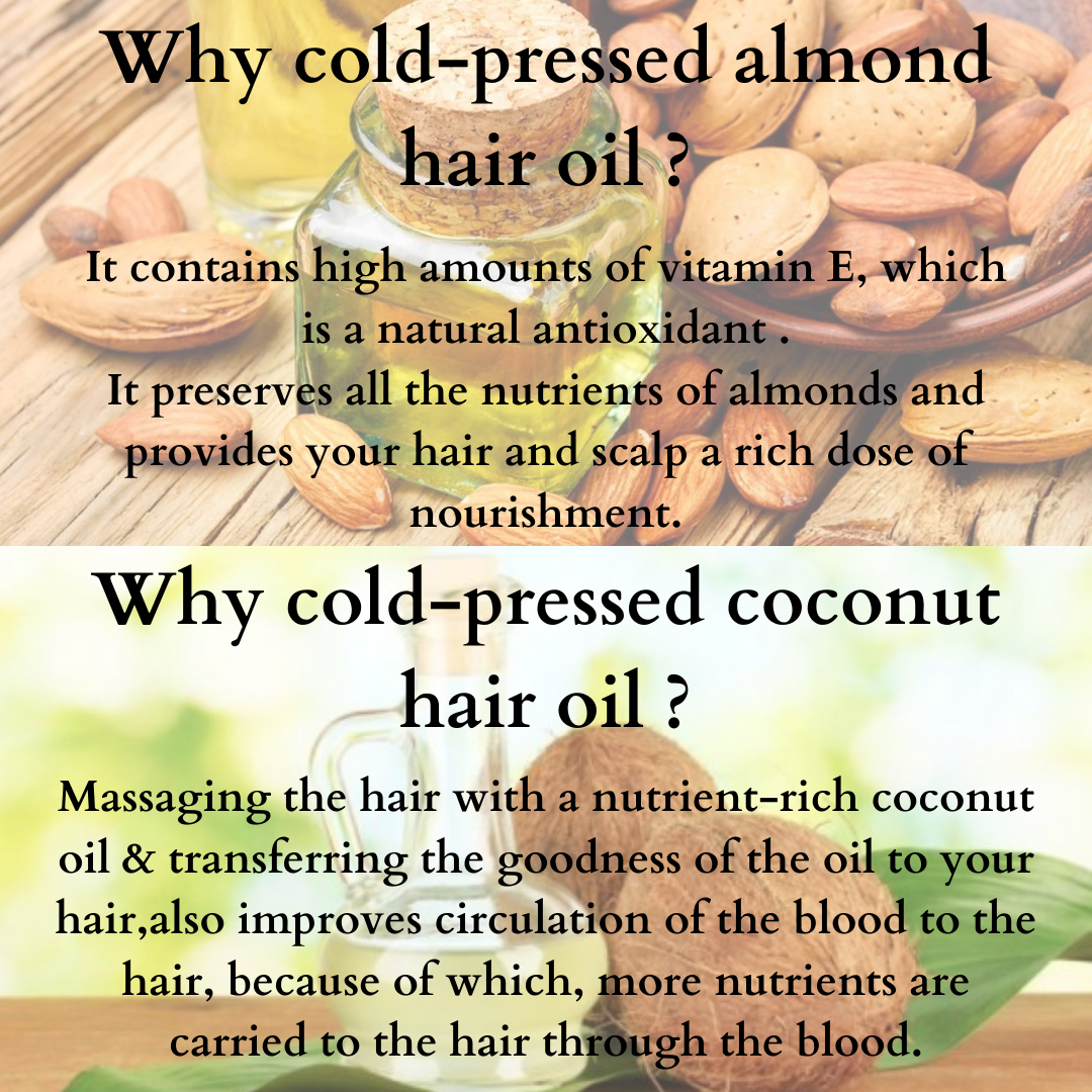 Coconut & Almond Hair & Scalp Oil - 100mlX2