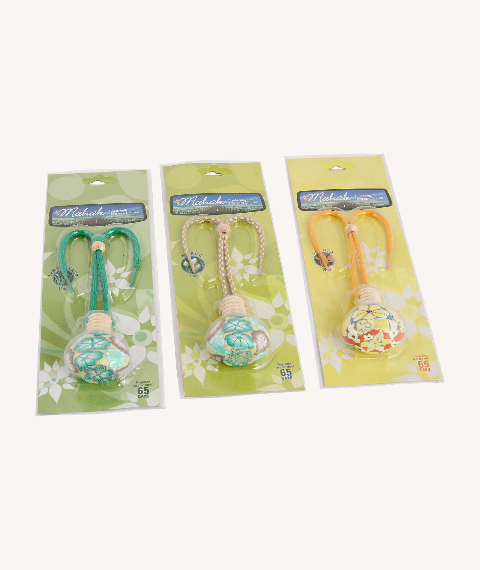 Mahak Lemongrass, Mogra & Champa Car Fragrance - 8ml/15ml