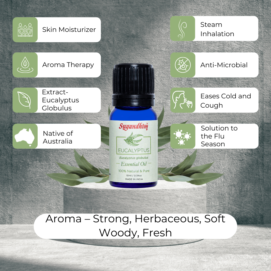 Eucalyptus Essential Oil - 10 ml