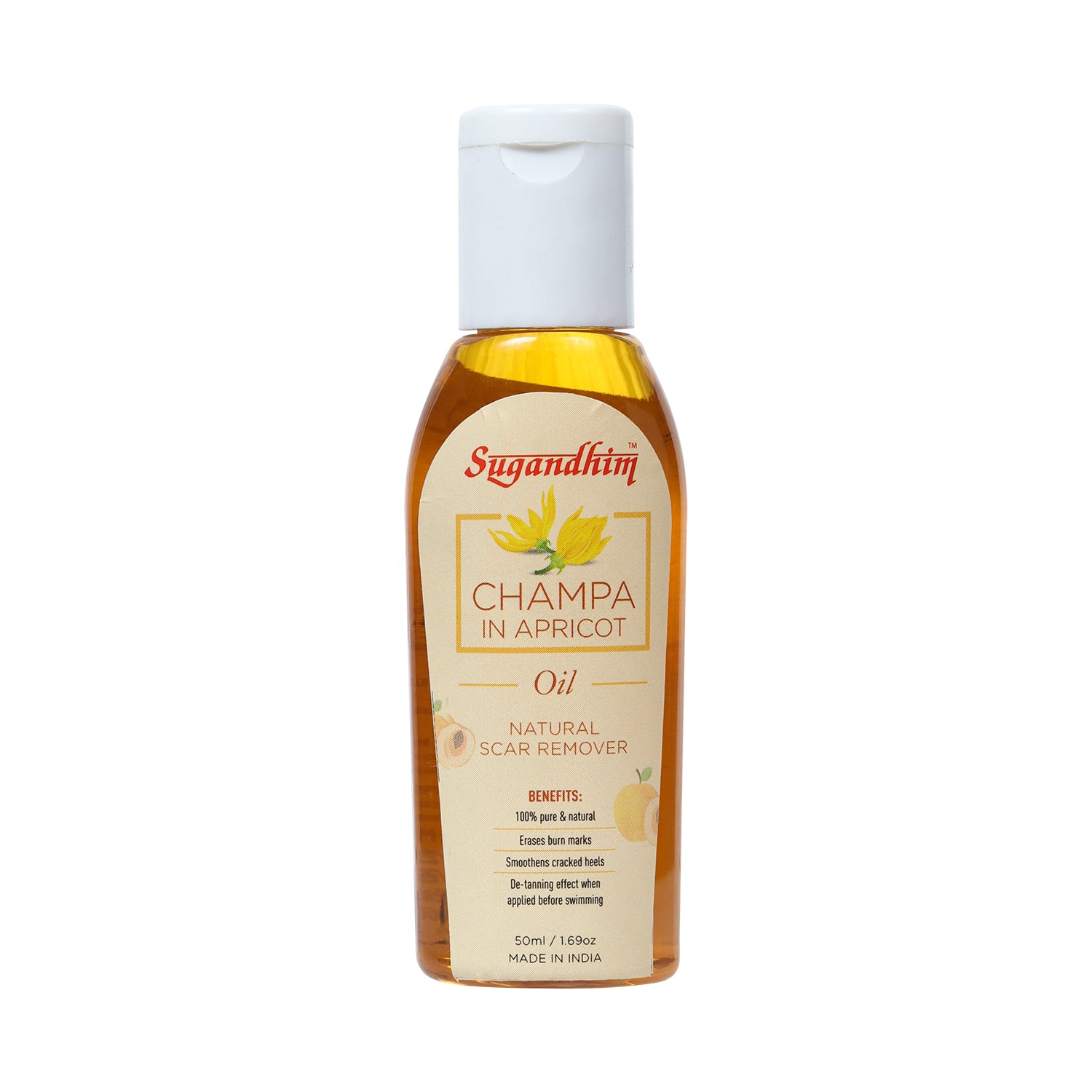 Champa in Apricot Massage Oil - 50ml