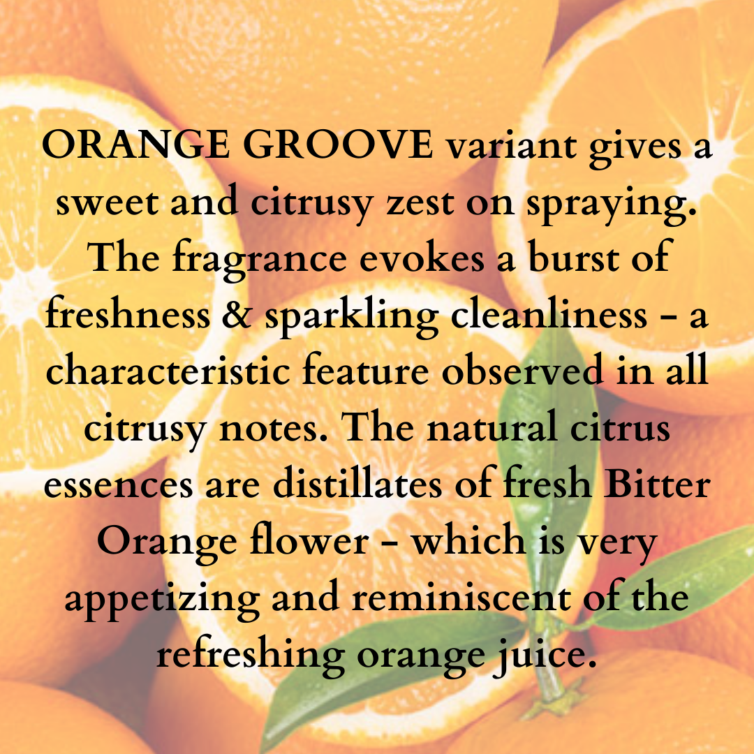 About Orange Groove Room Spray
