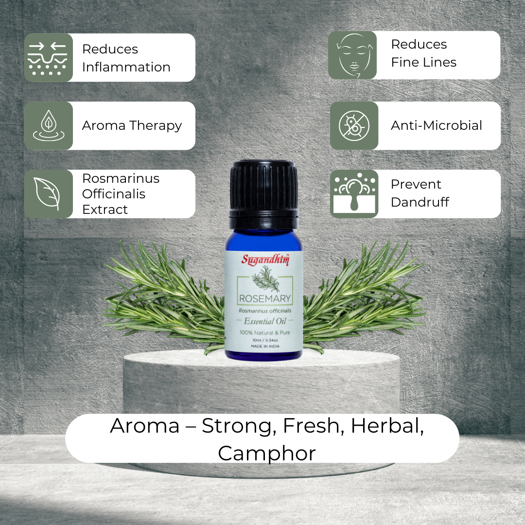 Rosemary Essential Oil - 10 ml