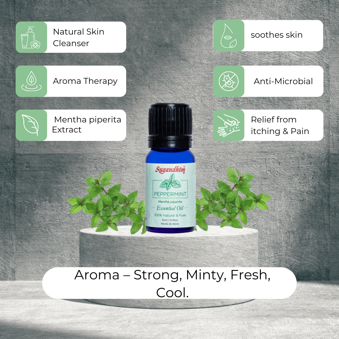 Peppermint Essential Oil - 10 ml