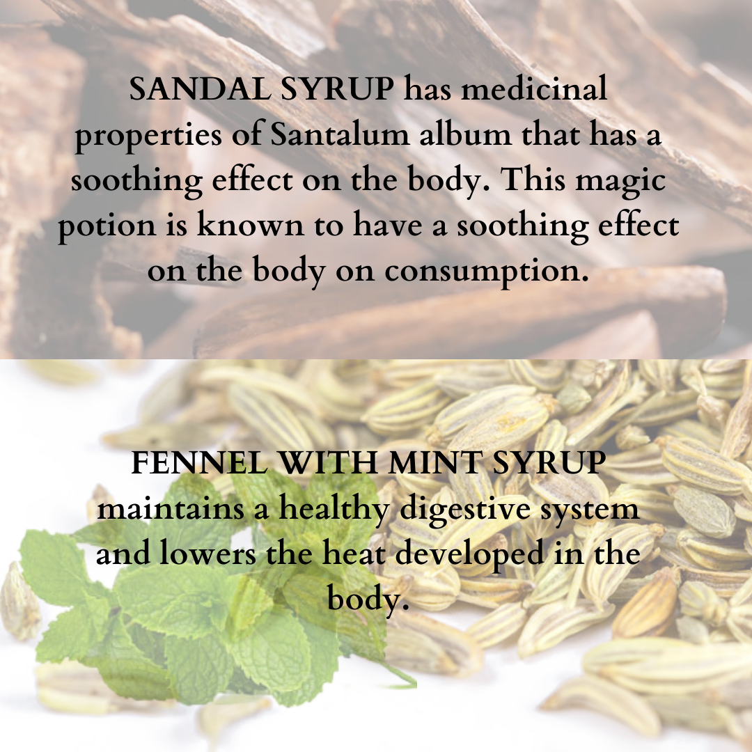 Body Coolant - Sandal & Fennel with Mint Syrup - 750mlX2