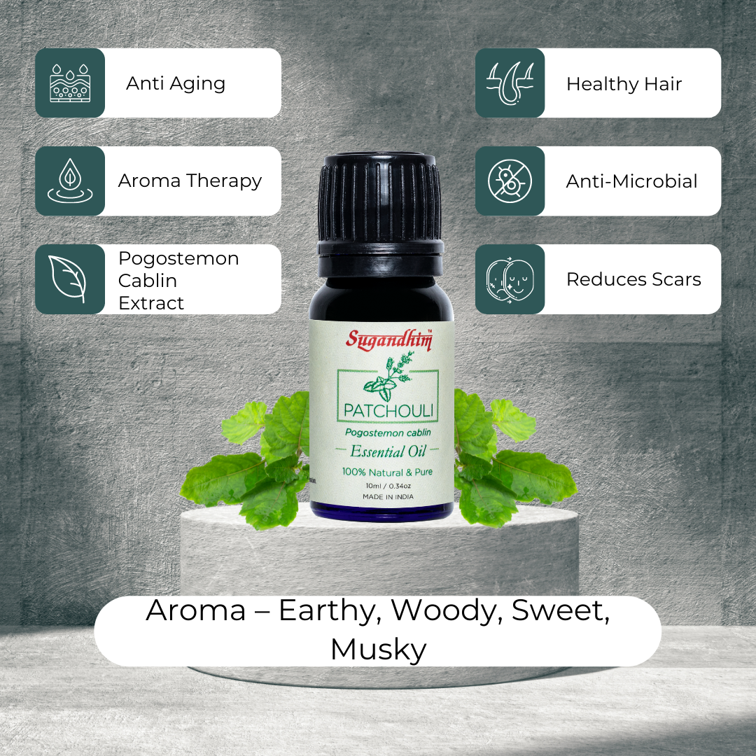 Patchouli Essential Oil - 10 ml