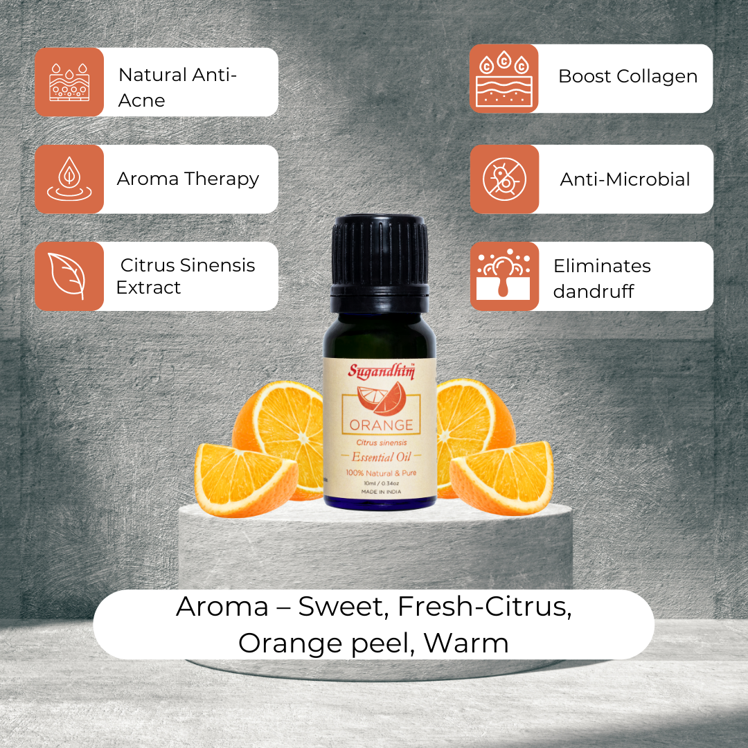 Orange Essential Oil - 10 ml