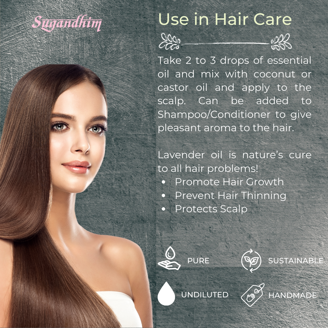 Lavender Essential Oil Use In Hair