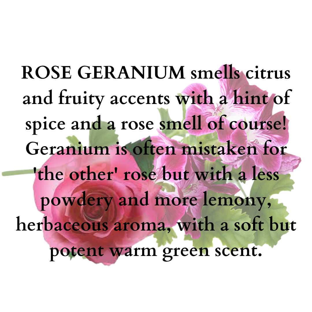 Handmade Soap Rose Geranium - 95gms