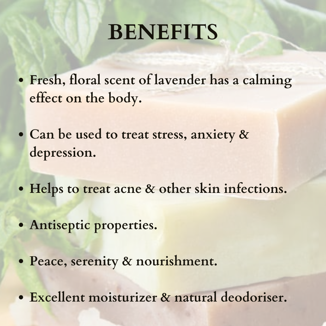Handmade Soap Lavender - 95gms