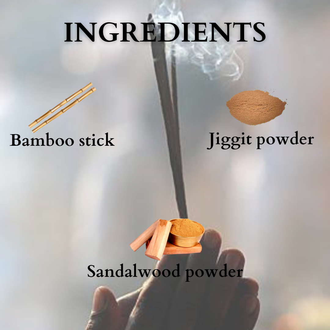 Divine Chandan Handmade Prayer Sticks - 50gms
