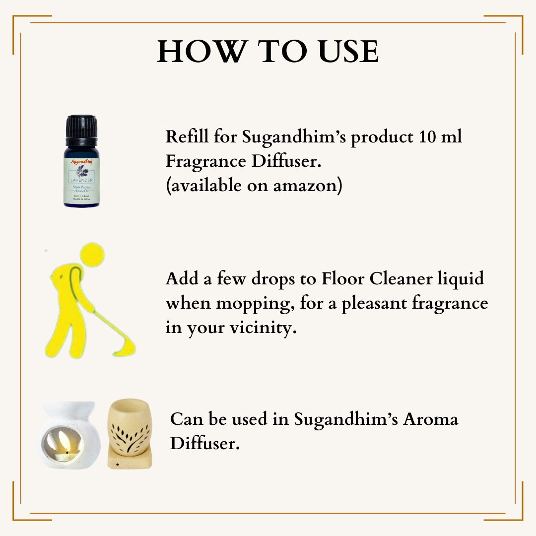 Aroma Oil Multi Purpose Lavender - 10ml/50ml/100ml