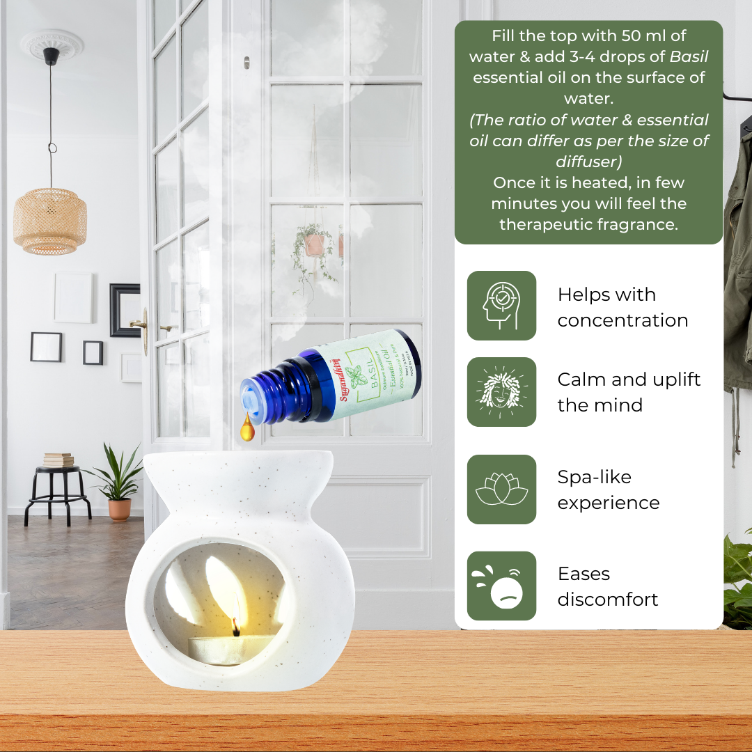 How To Use Basil Essential Oil - Sugandhim