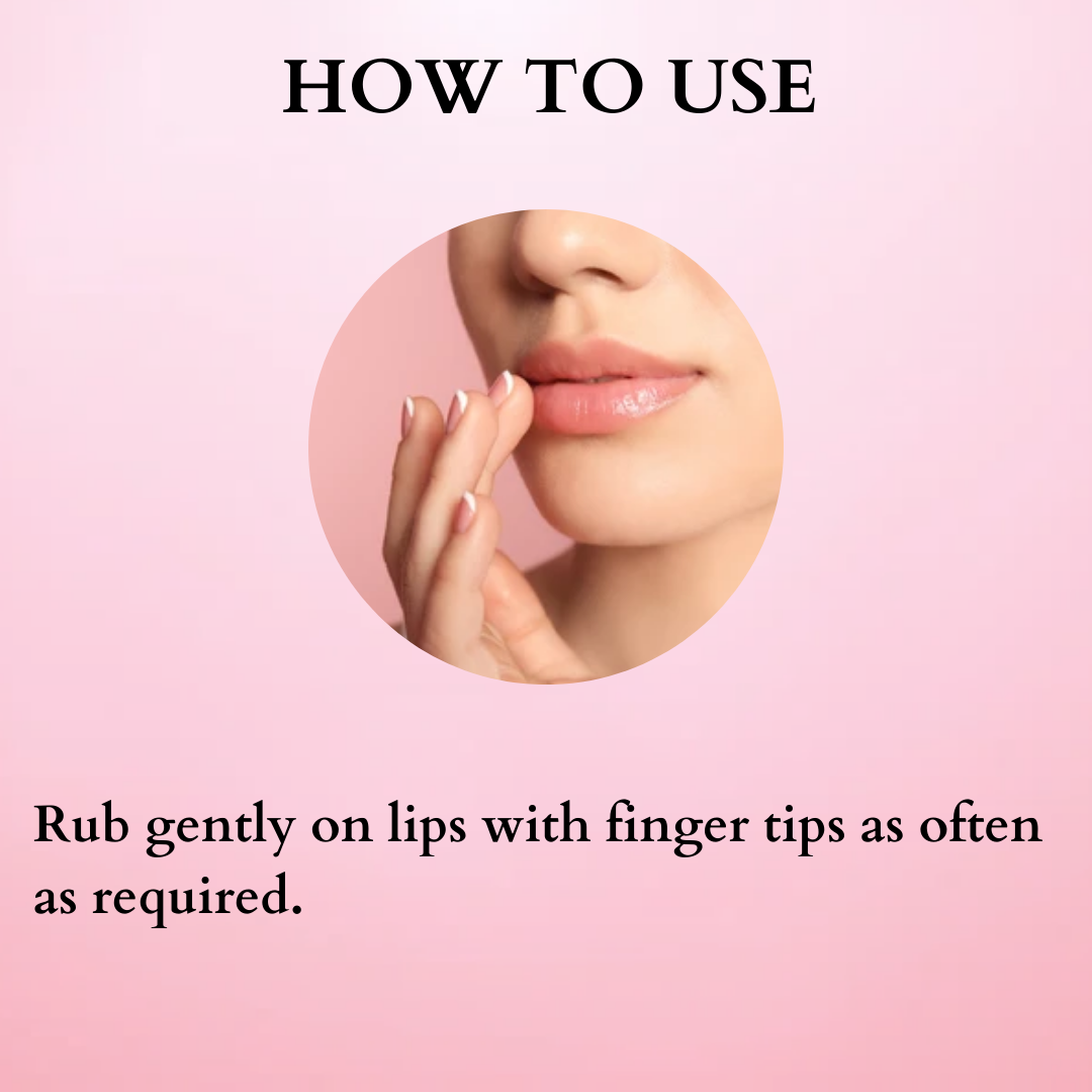 Natural Rose Wax with Beeswax Lip Balm - 5gms