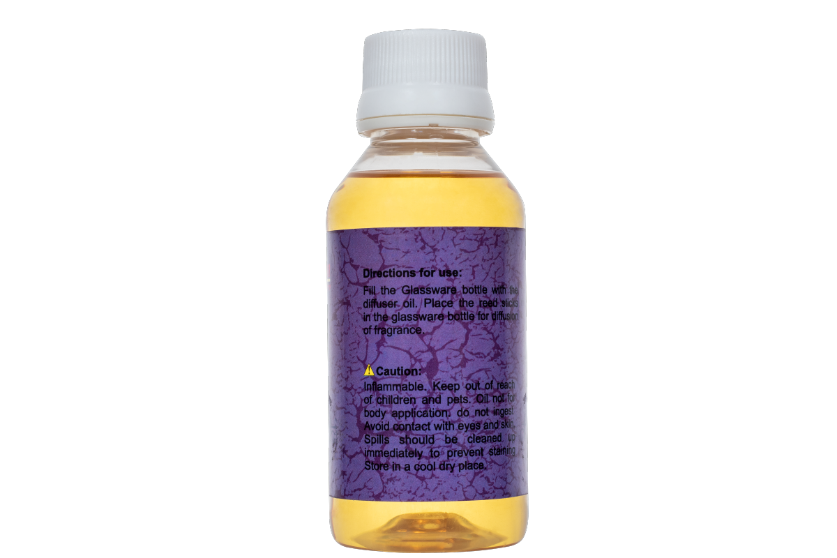 Anandin Diffuser Refill Oil - Samruddhi/Blaze Fragrance - 100 ml + 5 sticks