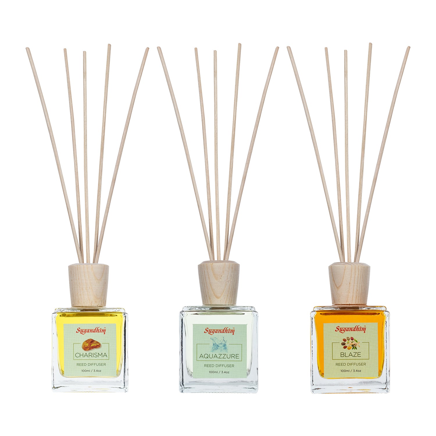 Aquazzure, Blaze & Charisma Reed Diffuser (Combo)