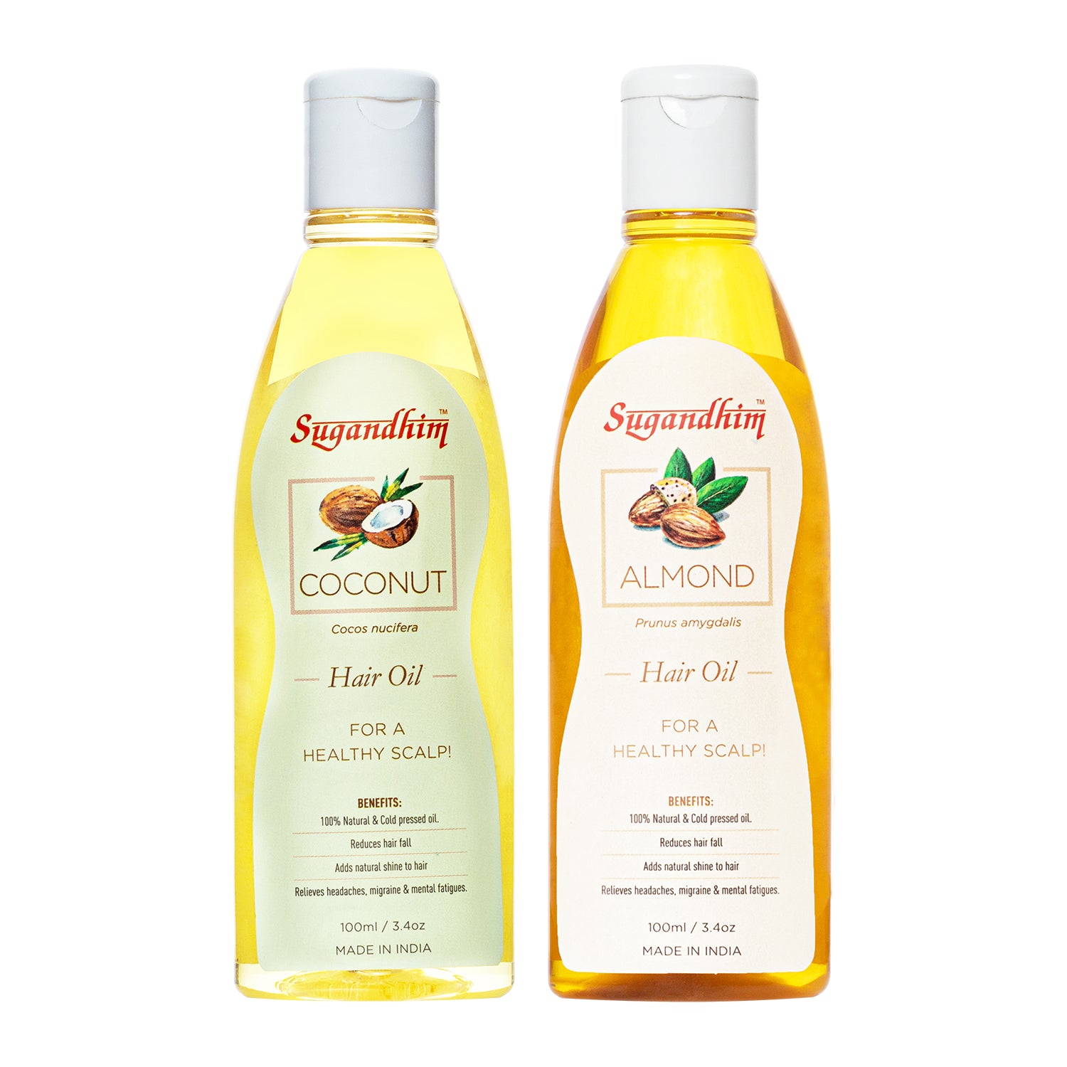Coconut & Almond Hair & Scalp Oil - 100mlX2