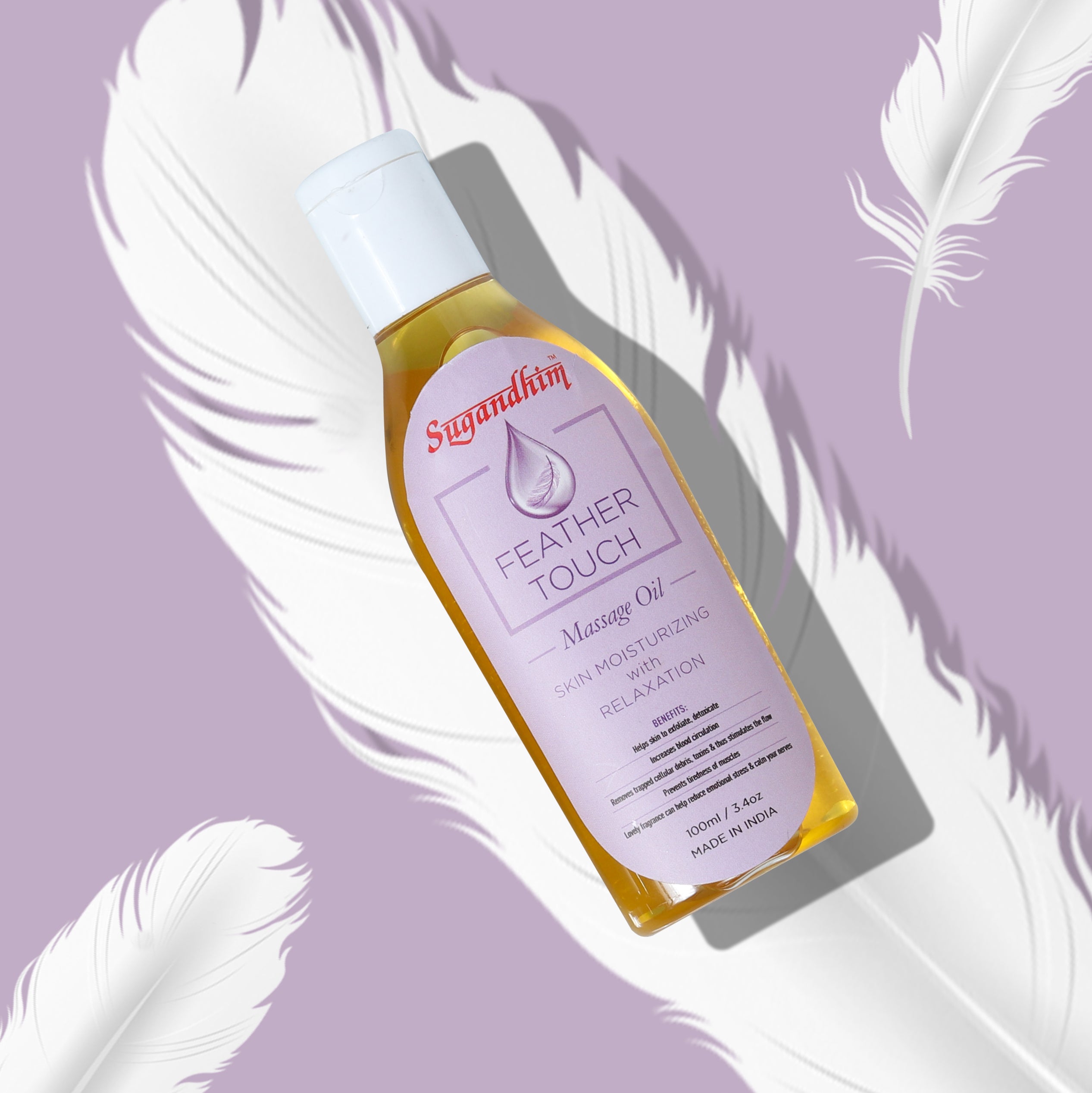 Feather Touch Massage Oil - 100ml - 500ml