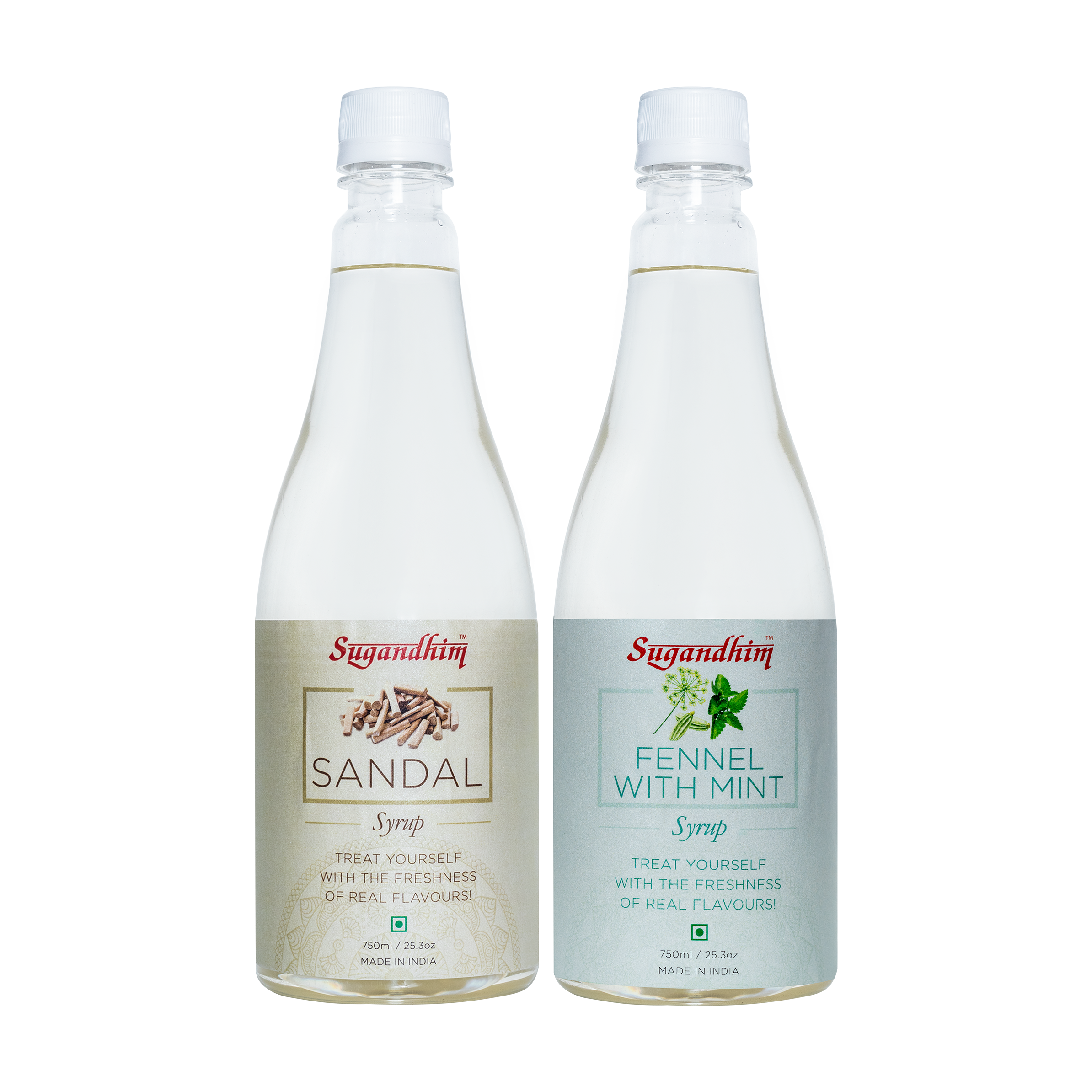 Body Coolant - Sandal & Fennel with Mint Syrup - 750mlX2