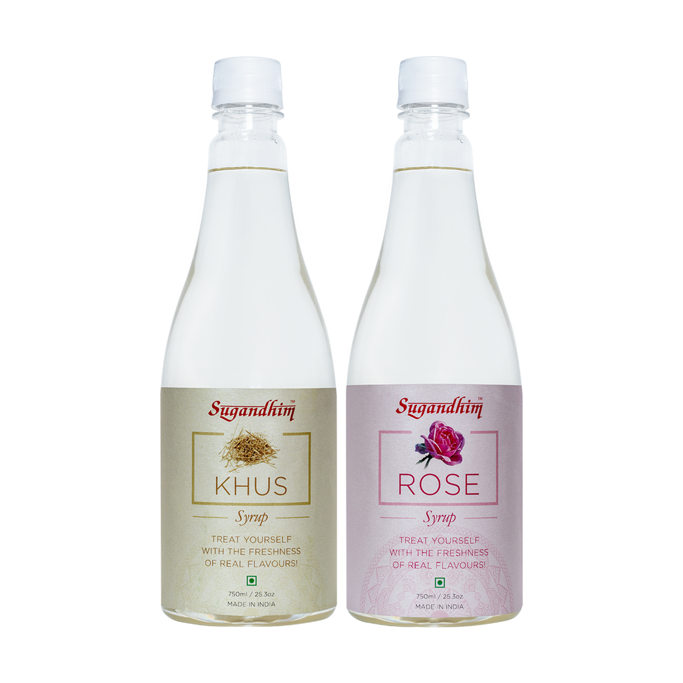 Scorching Summer - Rose & Khus Syrup - 750mlX2