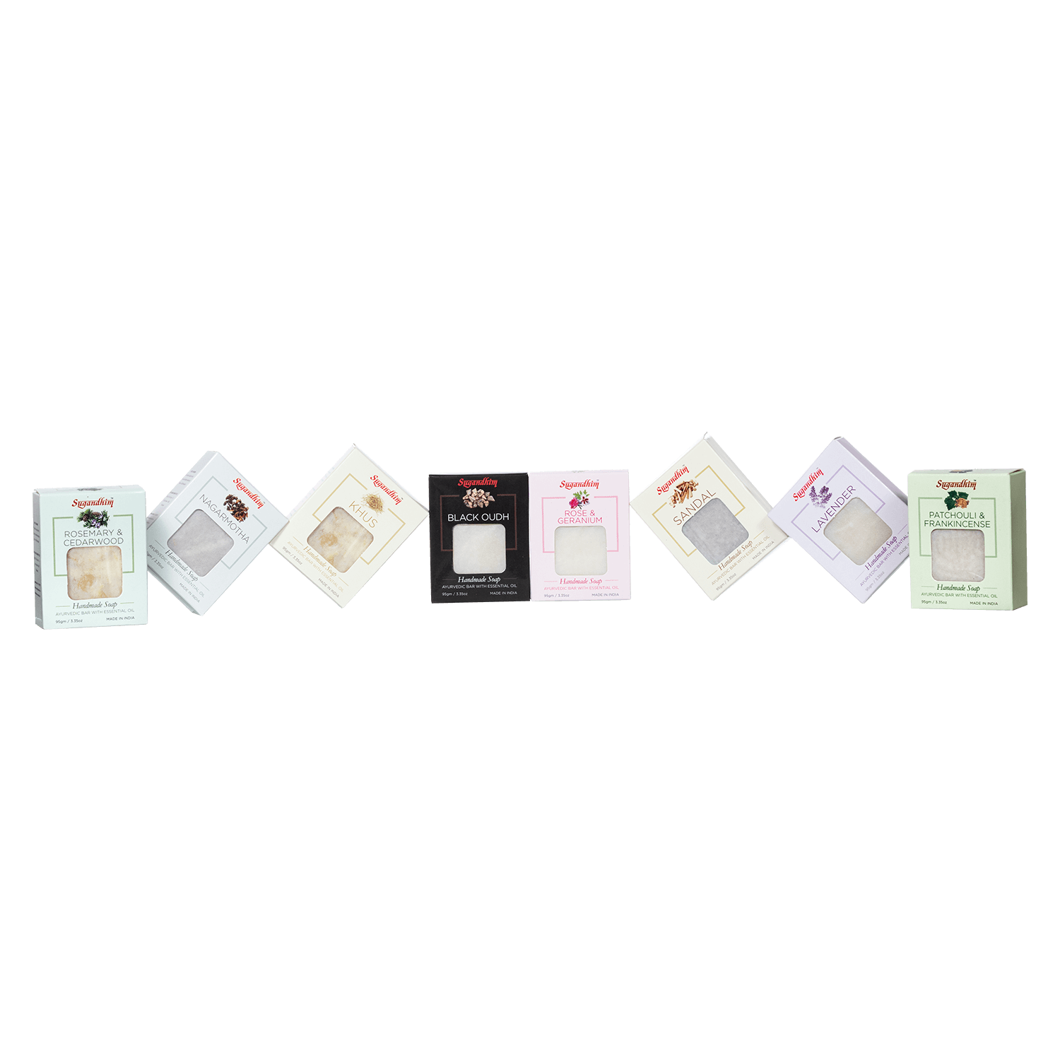 Handmade Soap Set - 95gmsX8
