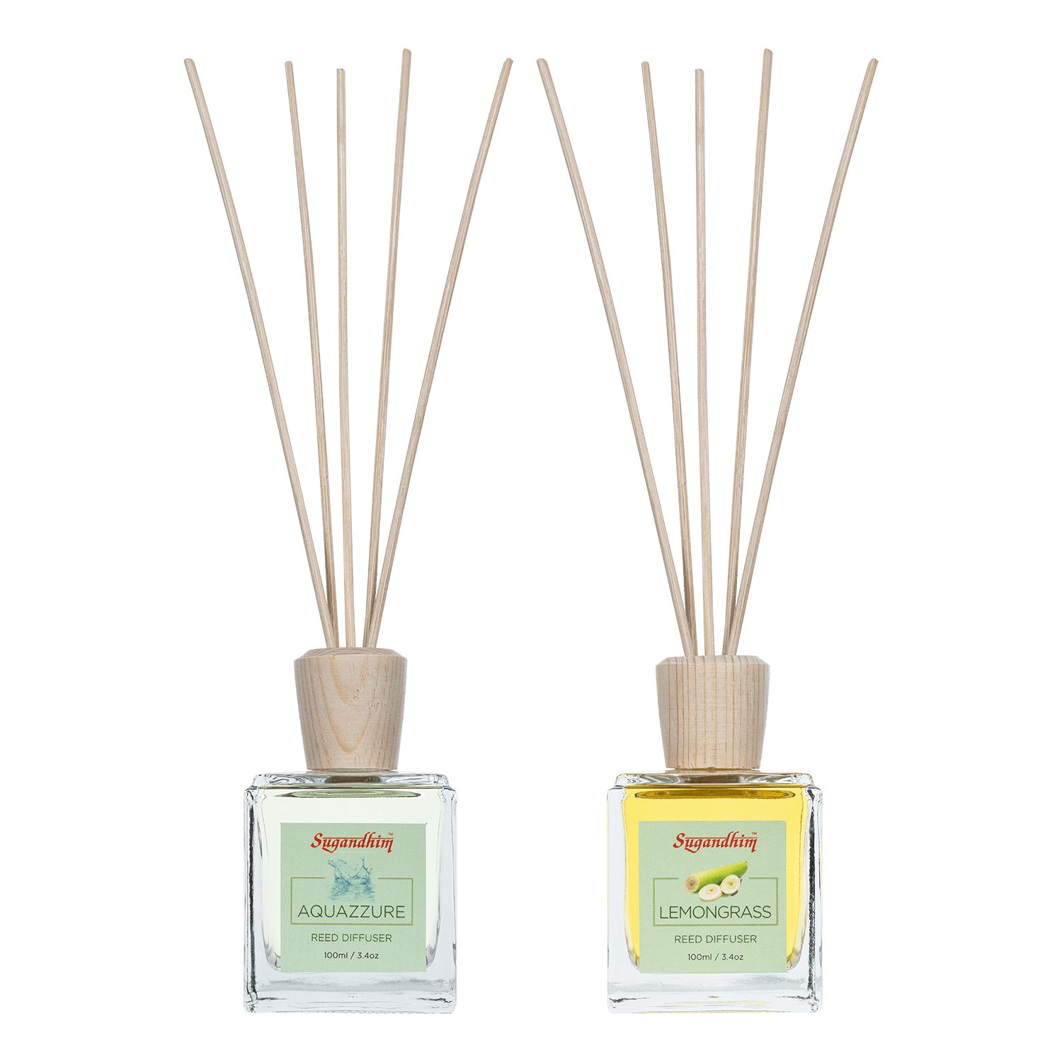 Lemongrass Aquazzure Reed Diffusers Combo